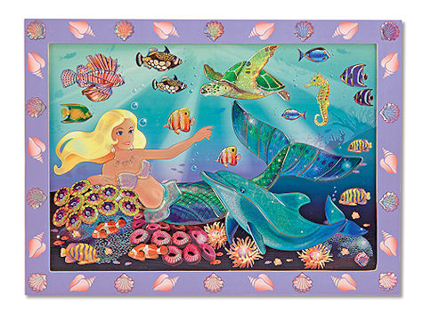 Peel & Stick by Number (Mermaid)-