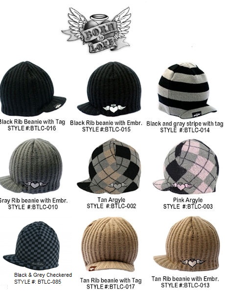 Born to Love Beanies-