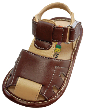 Brown/Tan 2Tone Sandals-