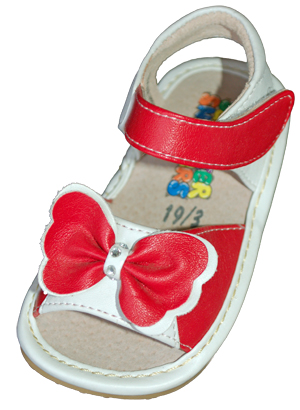 Red Bow Tie Sandal-