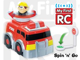 My First RC- Spin N Go Firetruck-