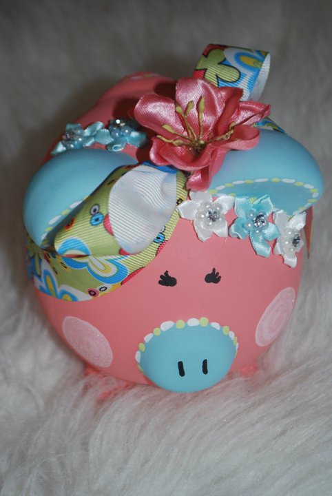 Caribbean Breeze Piggy Bank-