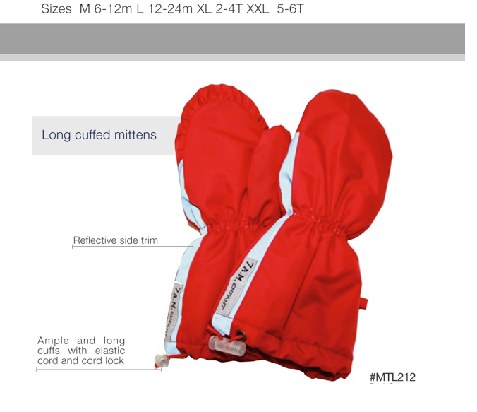 Long Cuffed Mitten-