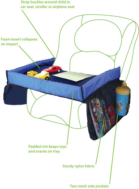 Snack and Play Travel Tray-