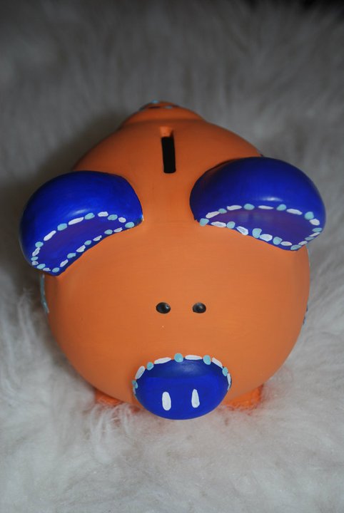 Star  Struck Piggy Bank-