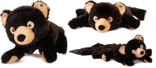 Zoobies - Bubba the black Bear-