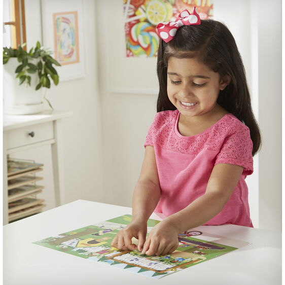 M&D Reusable Sticker Pad - Play House!