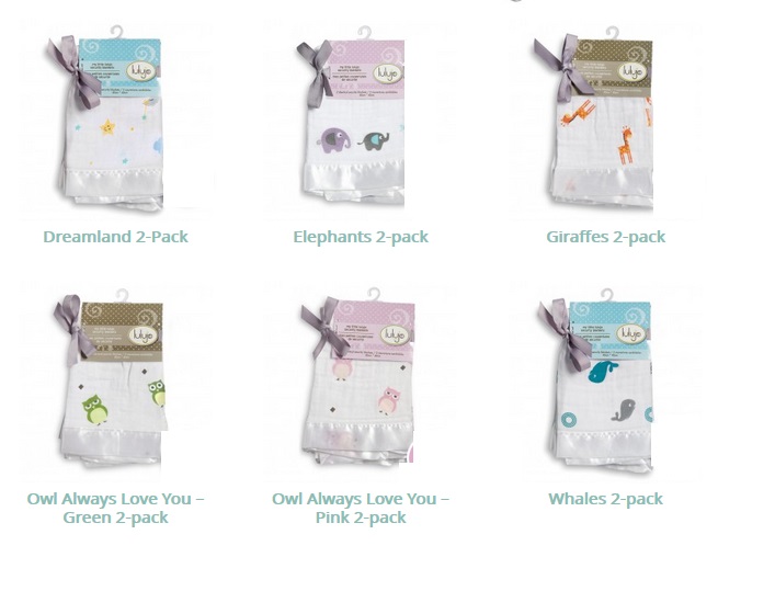 Lulujo Muslin Secuirty Blankets