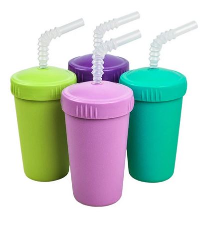 Re-Play Straw Cup w Lid